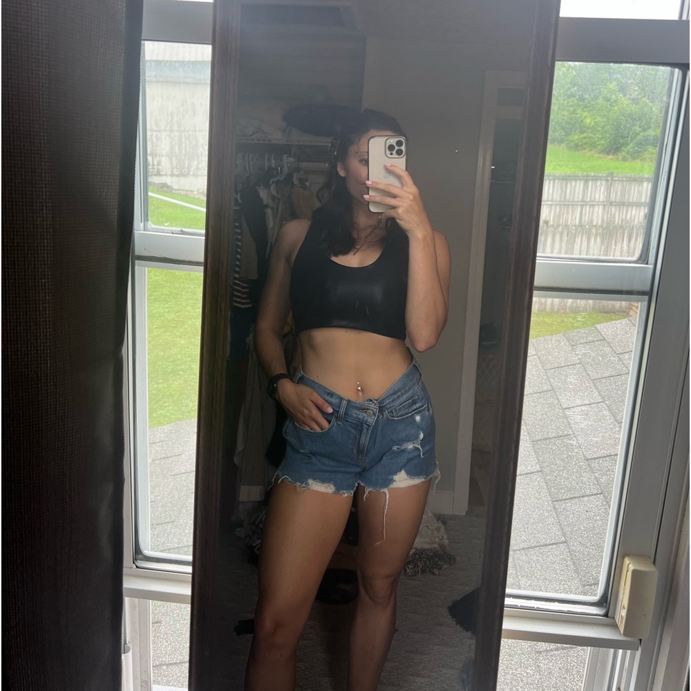 Medium Washed Denim Shorts